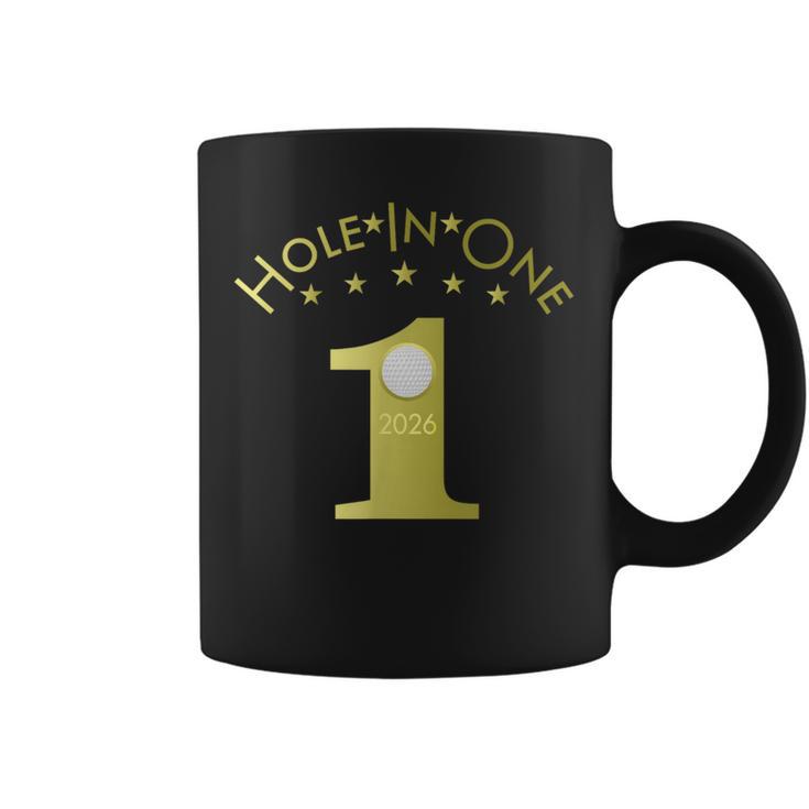 ゴルファーのためのゴルフホールインワン2026スポーツテーマゴルフデザイン Hole In One 2026 コーヒーマグ