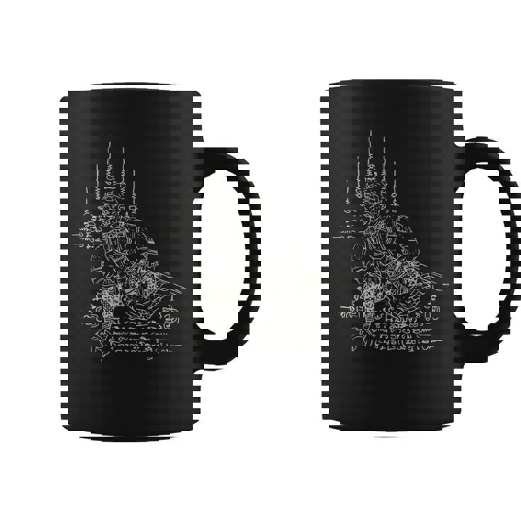 サックヤントタイタトゥーハヌマーン神話ヤントラタイギフト コーヒーマグ