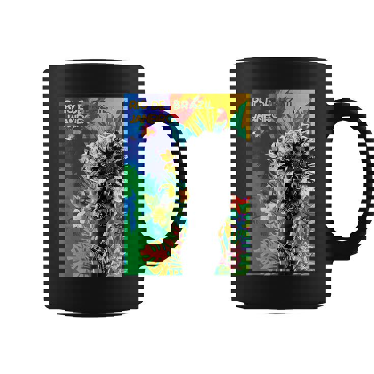 サンバダンサー ブラジル カーニバル リオデジャネイロ カラフル コーヒーマグ