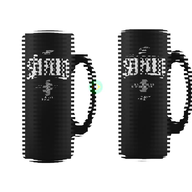 サンパウロ ブラジル ヴィンテージ サンパウロ ブラジル パウリスタ 長袖tシャツ コーヒーマグ