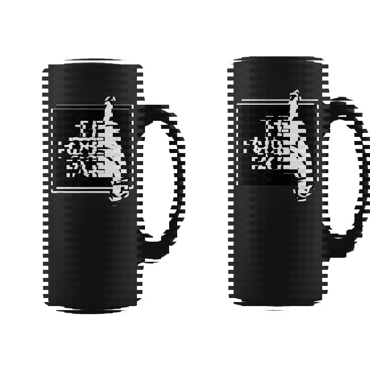 ザ・ホース・フェイス The Horse Face 午年 馬【十二支 干支】2026年 ブランド パロディ コーヒーマグ