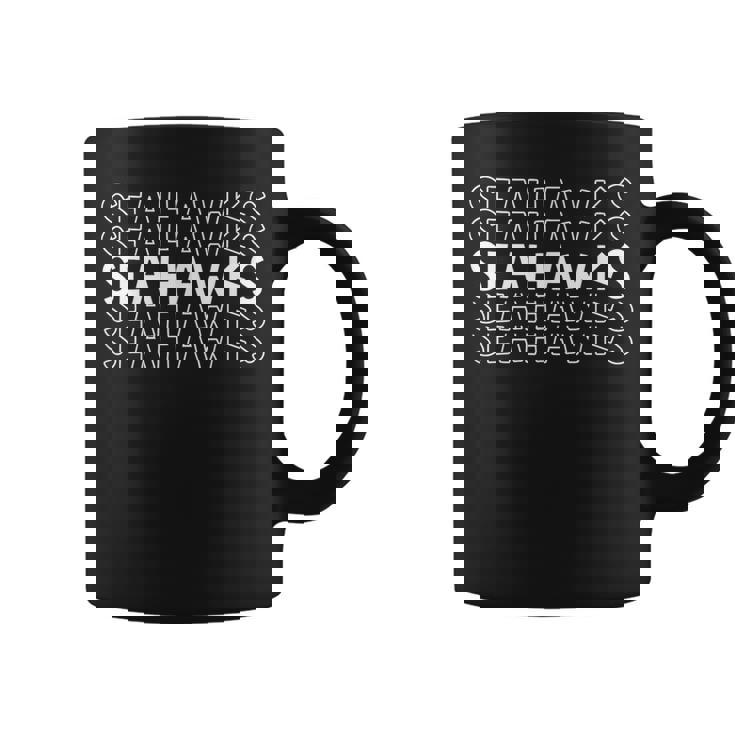 シーホークス 学校 スポーツチーム マスコット タウンゴーカレッジ アスリート コーヒーマグ