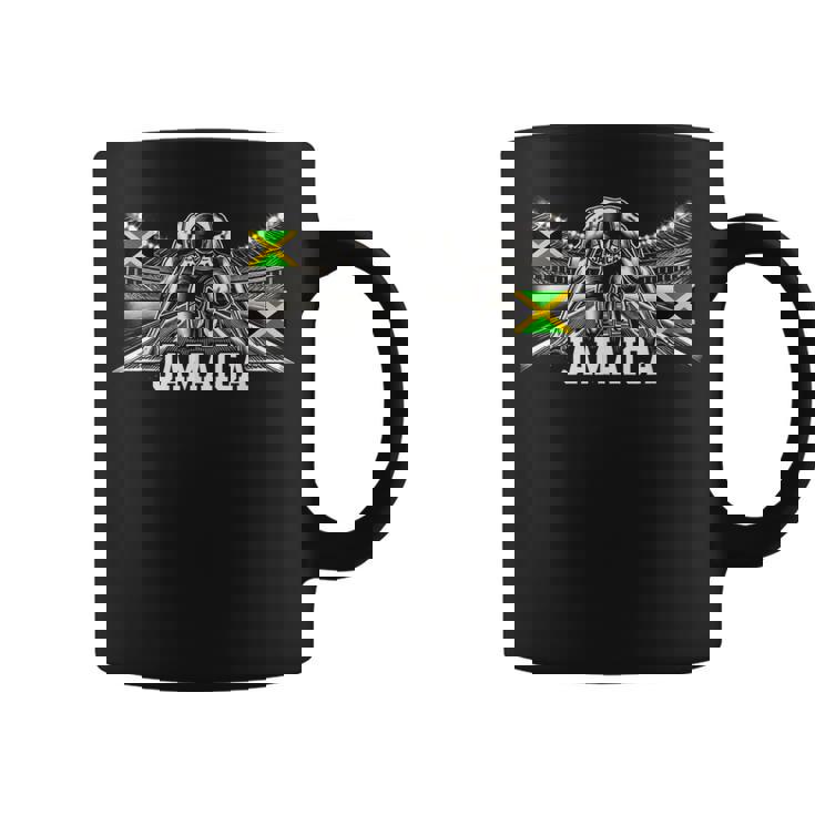 ジャマイカ 陸上競技 ジャマイカ スポーツ ジャマイカ アスリート コーヒーマグ