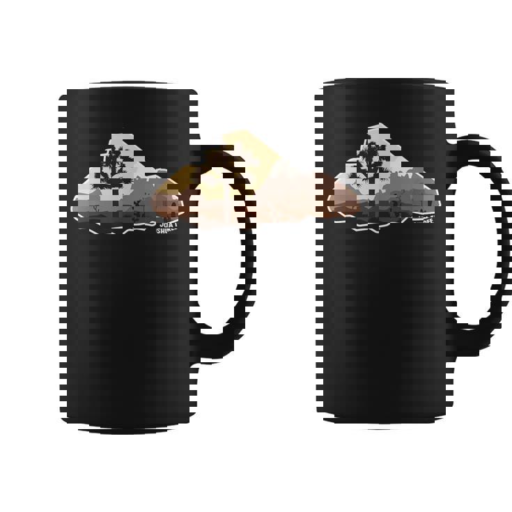 ジョシュア レトロ ボルダー ツリー ファニー ロック クライミング コーヒーマグ