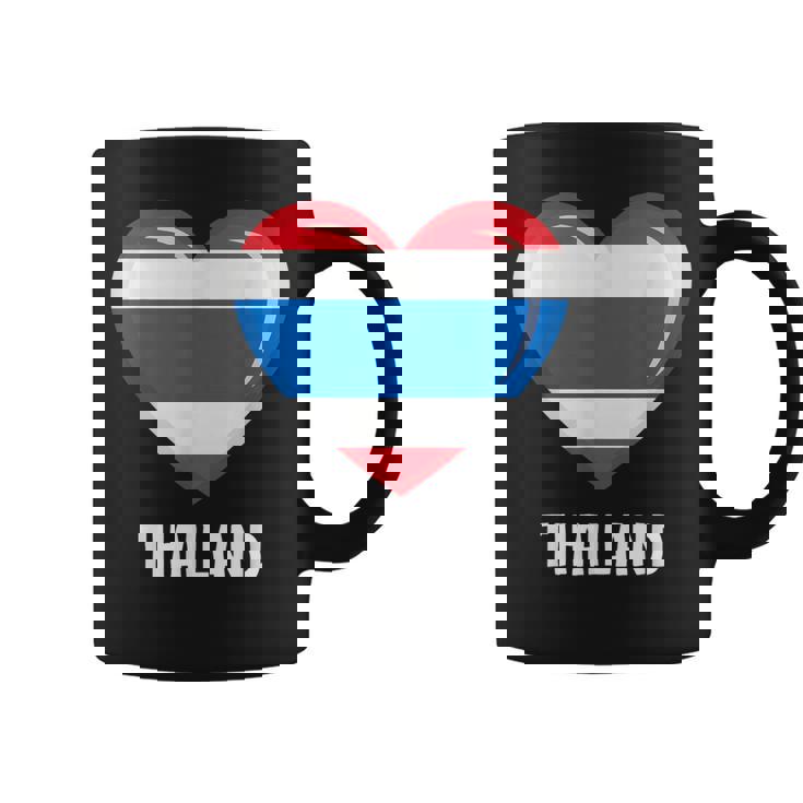 タイ国旗シャツ コーヒーマグ