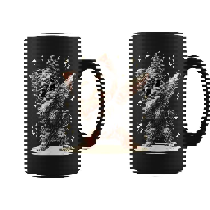 ダビング・ヨークシャー・テリア・ヨーキーズ・ヨーキー・ドッグ コーヒーマグ