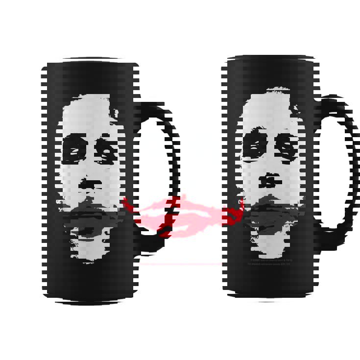 ダークナイトジョーカーの顔 ミニマリスト 象徴的なイメージ コーヒーマグ