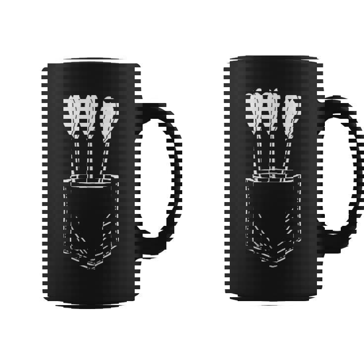 ダーツ ポケット 矢 ダーツ コーヒーマグ