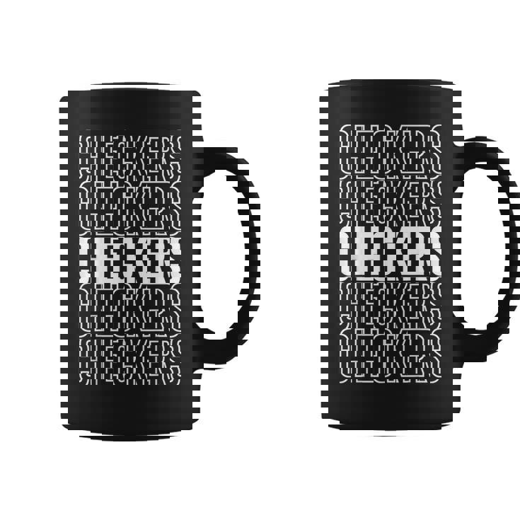 チェッカー コーヒーマグ