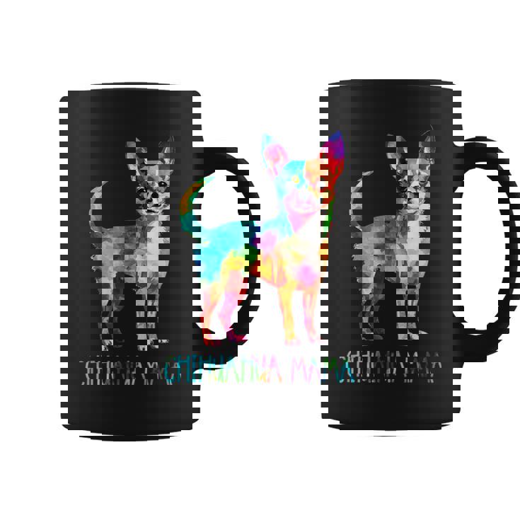 チワワ ママ 水彩画 芸術的 犬 恋人 ティーカップ コーヒーマグ