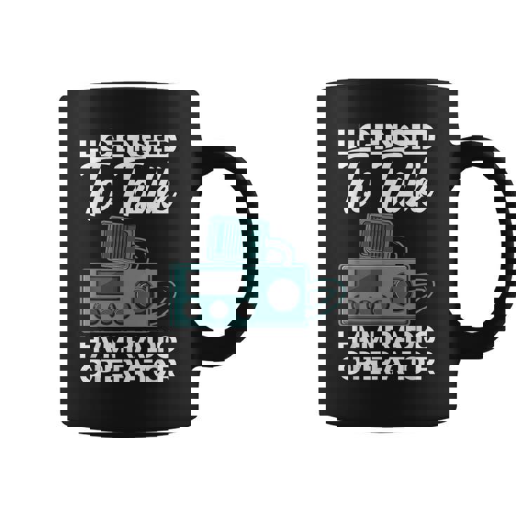 トークハム ラジオオペレーターアマチュア無線 ハム無線機許諾済 コーヒーマグ