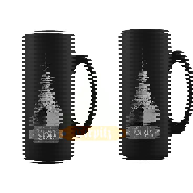 ドイツ戦艦ティルピッツ 第二次世界大戦海軍 コーヒーマグ