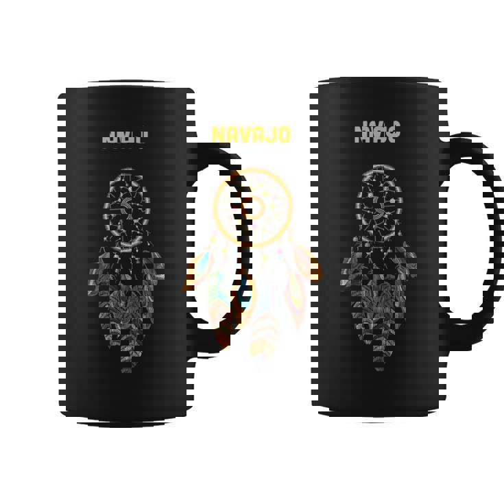 ナバホ族ネイティブアメリカン インディアン レトロ ドリームキャッチャー コーヒーマグ