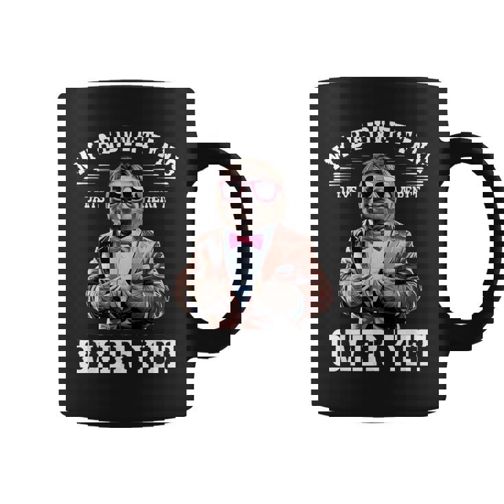 ナマケモノのスーツでおねしょの日々は恥ずかしいけど恥ずかしい。 コーヒーマグ