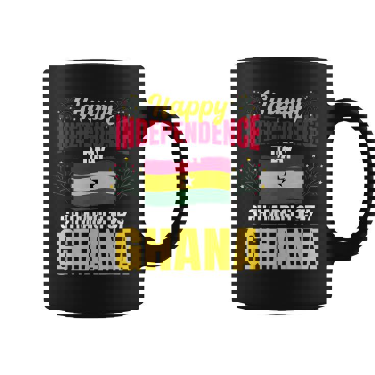 ハッピー独立記念日 ガーナ ガーナの歴史の誇り コーヒーマグ