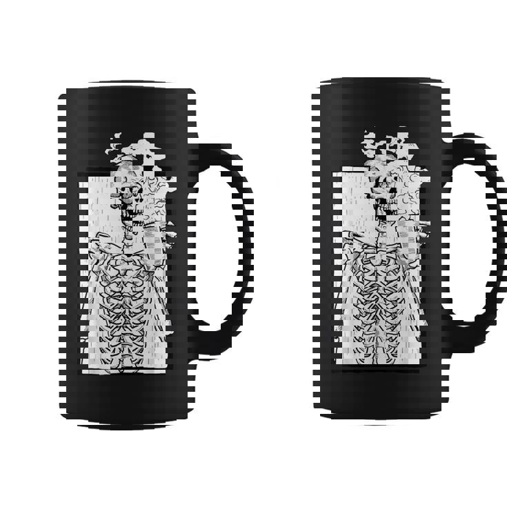 ハロウィーン コーヒー ドリンク スケルトン コーヒースカル コーヒーマグ