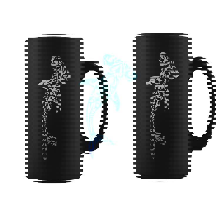 ハワイ ポリネシア トライバル シュモクザメ アロハステート コーヒーマグ