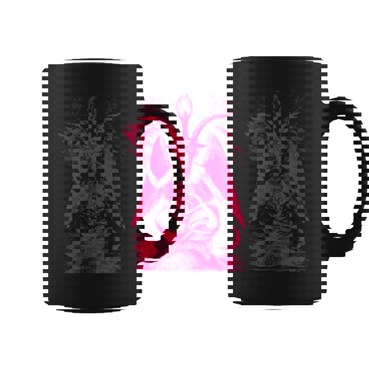 バフォメットオカルトヤギ悪魔崇拝サタンデーモン召喚 コーヒーマグ