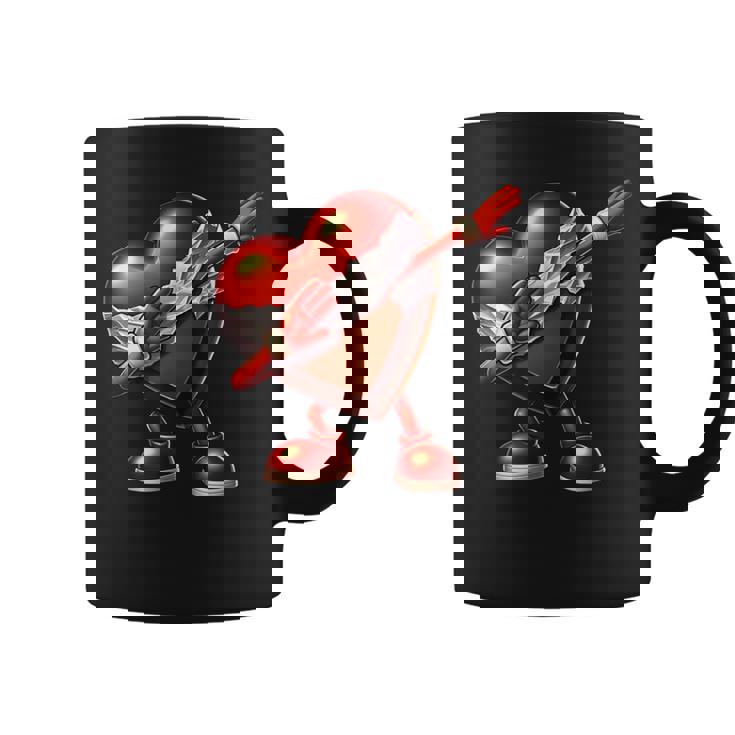 バレンタインデー チョコレート ハート ダビングデザイン コーヒーマグ