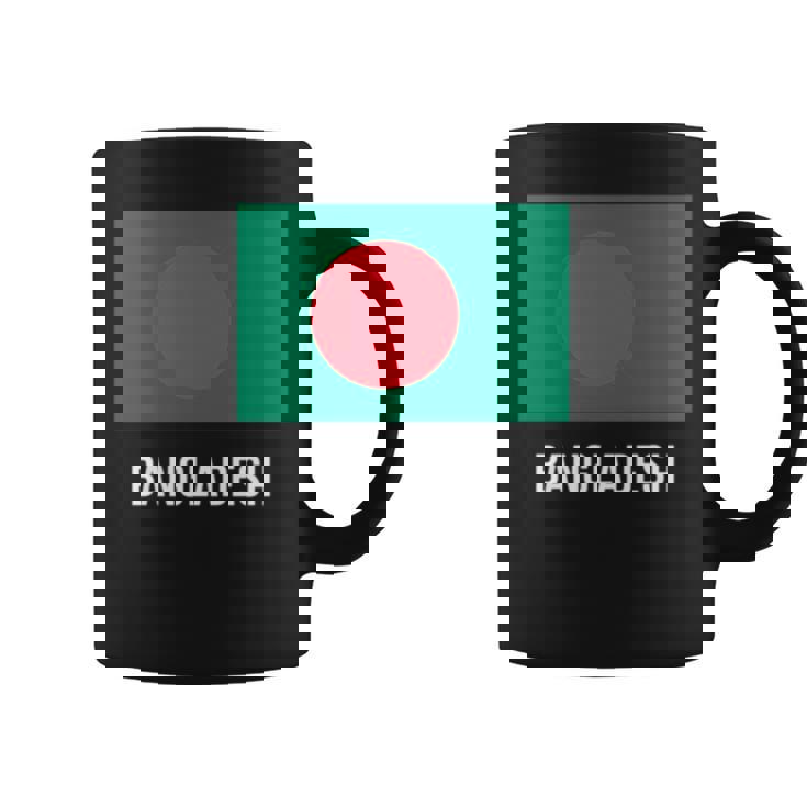 バングラデシュ バングラデシュ国旗 長袖tシャツ コーヒーマグ