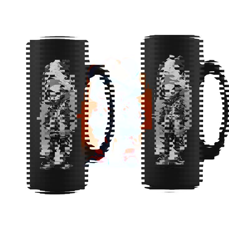 パンダ ストリート 都会 ヒーロー コーヒーマグ