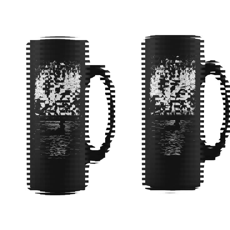 ビッグフット ネス湖 モンスター モスマン エイリアン その他 面白い クリプティッド コーヒーマグ