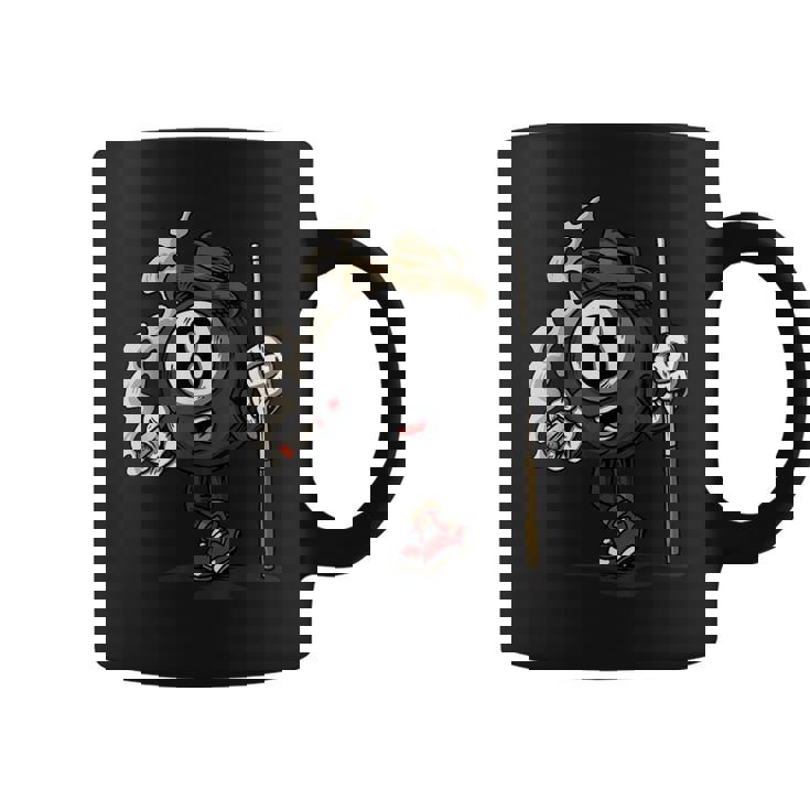 ビリヤードボール 8プールビリヤード コーヒーマグ