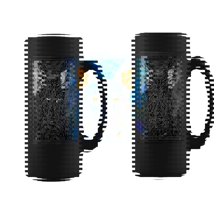 ブラック・シェパード・ドッグ コーヒーマグ