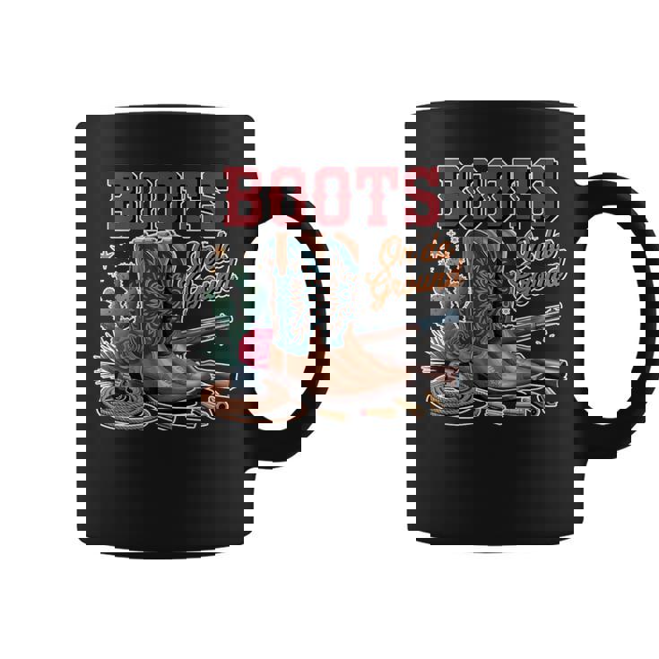 ブーツ オン グラウンド カウガール カウボーイ ウエスタン コーヒーマグ