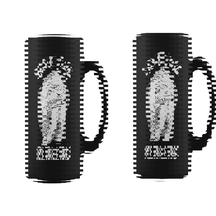 ホッキョクグマを救え 絶滅危惧種の北極動物 コーヒーマグ