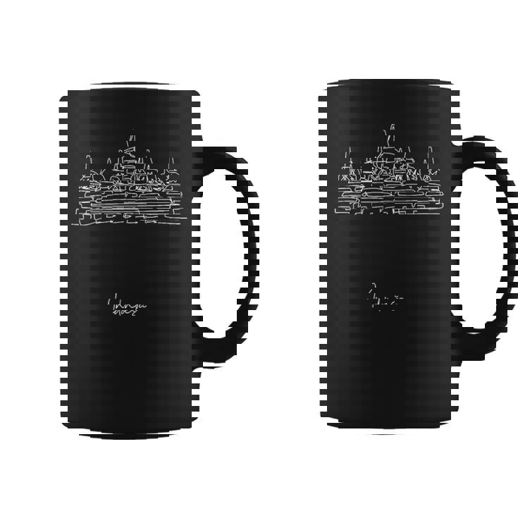 ボロブドゥール寺院 バラブドゥール仏教 インドネシア コーヒーマグ