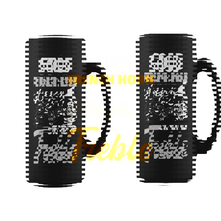 マーチング・フレンチ・ホルンバンド コーヒーマグ