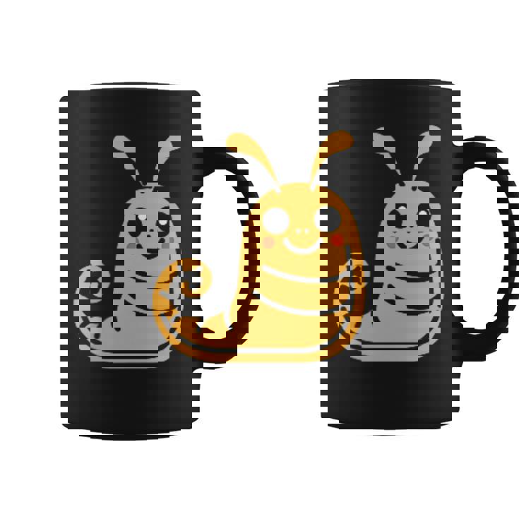 ユーモア ナメクジ 昆虫 かわいい ミニマリスト シンプル ナメクジ コーヒーマグ