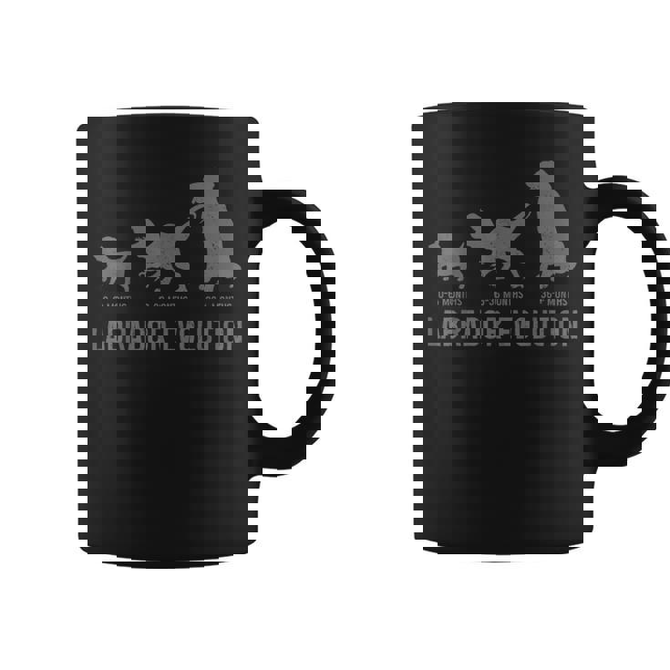 ラブラドールエボリューション おもしろい ラブラドールレトリバー ママ パパ 犬 コーヒーマグ