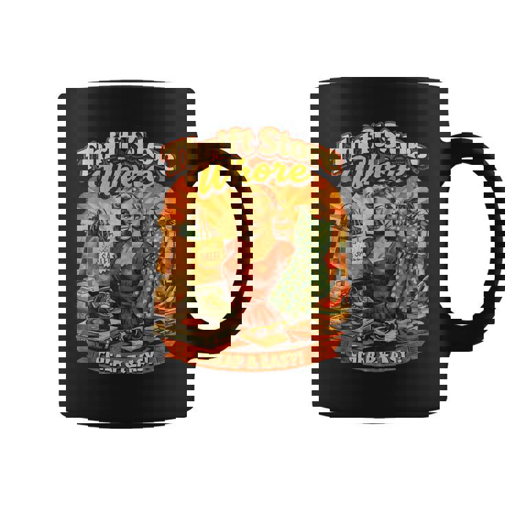 リサイクル ストア 売春婦 レトロ 笑顔 ショッピング ヴィンテージ コーヒーマグ