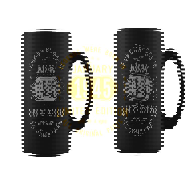 レジェンドは1945年一月生まれ 誕生日 コーヒーマグ