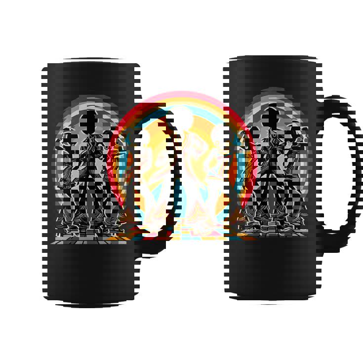 レトロ アフロ ソウル 音楽 グルーヴ ダンス ファンキー ディスコ コーヒーマグ