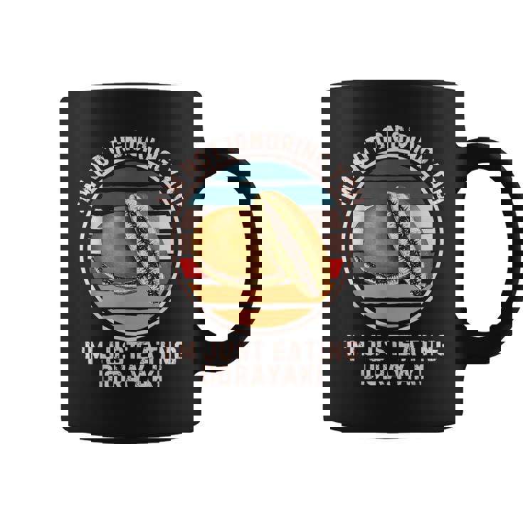 レトロどら焼き 俺は君を無視しない ただ食べているだけどら焼き コーヒーマグ