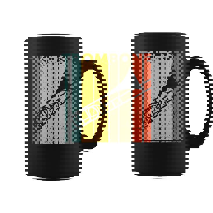 レトロトロンボーン I マーチングバンド I 吹奏楽部 I トロンボーン コーヒーマグ