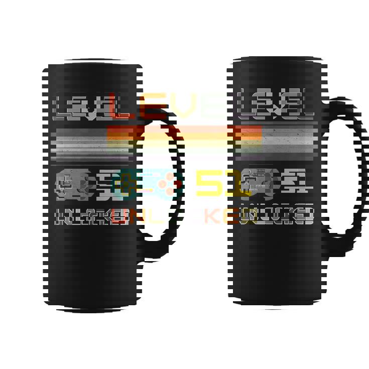 レベル51 アンロック ゲーマー 51歳の誕生日 コーヒーマグ