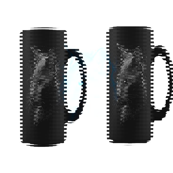 ロシアンブルーキャット コーヒーマグ