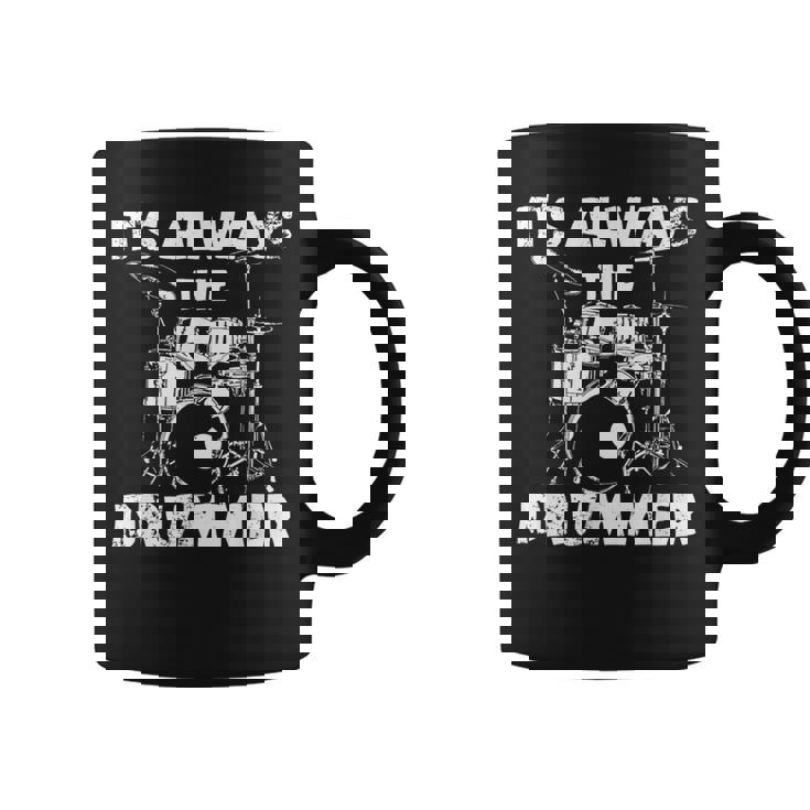 ロックミュージックドラマー コーヒーマグ
