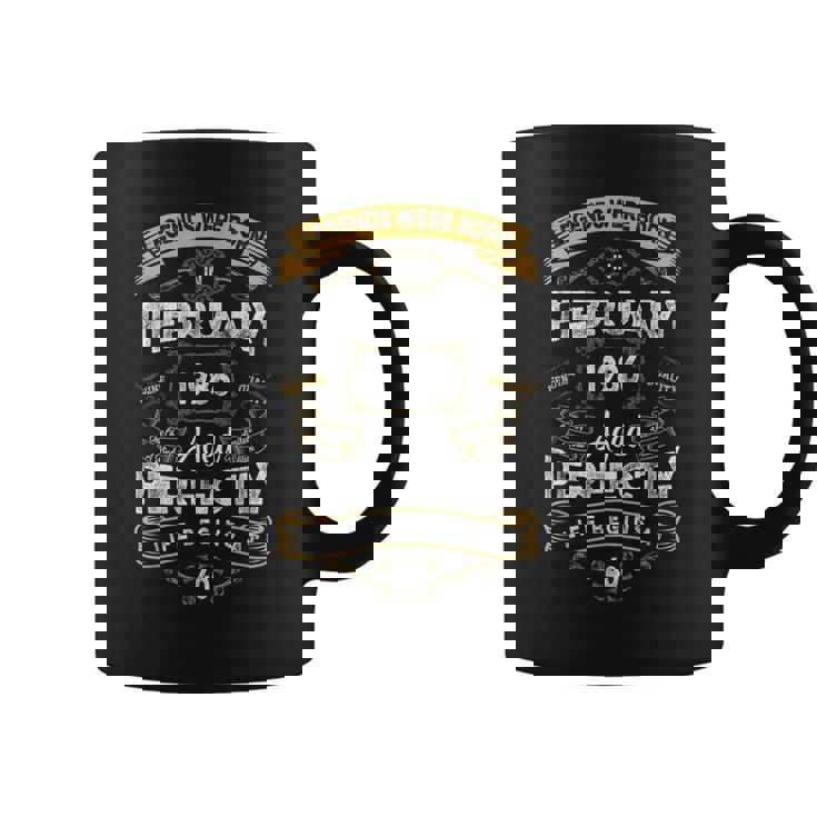 ヴィンテージ40歳の誕生日レジェンドは1986年2月に誕生しました。 コーヒーマグ