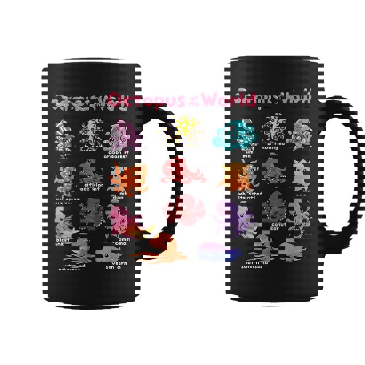 世界のタコ 海の動物 タコ好き 海洋生物 コーヒーマグ