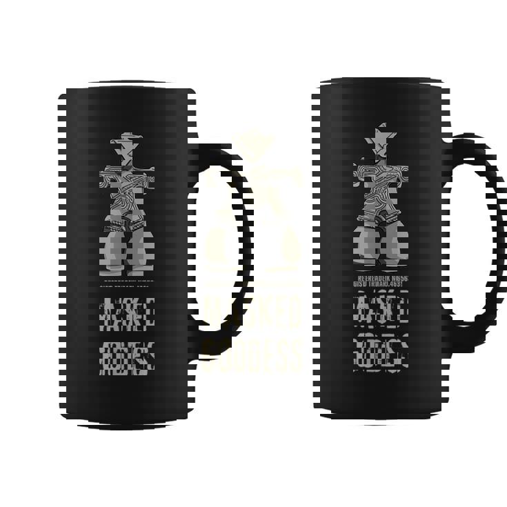 仮面の女神 機動戦士みたいな土偶 縄文 土偶 はにわ 考古学 茅野市 国宝土偶 コーヒーマグ