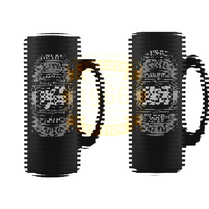 伝説は1966年にヴィンテージ60歳の誕生日に生まれました60歳 コーヒーマグ