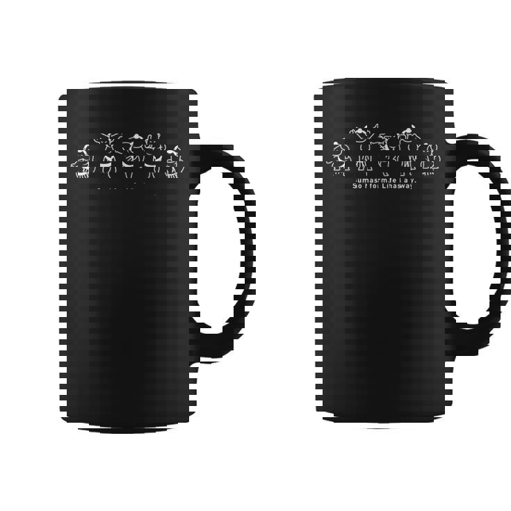 力士の型、人生の道 コーヒーマグ