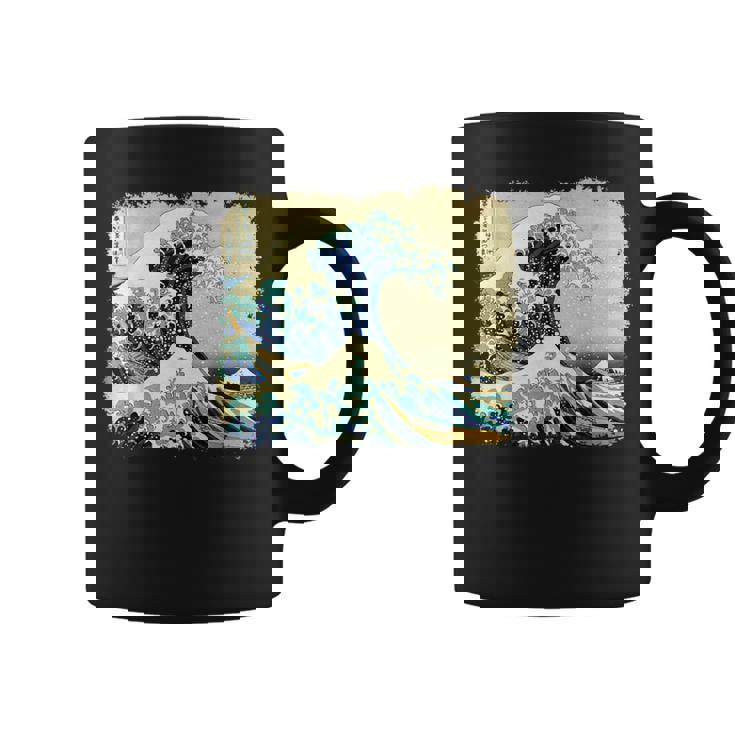 大波 北斎 名画 レトロ コーヒーマグ