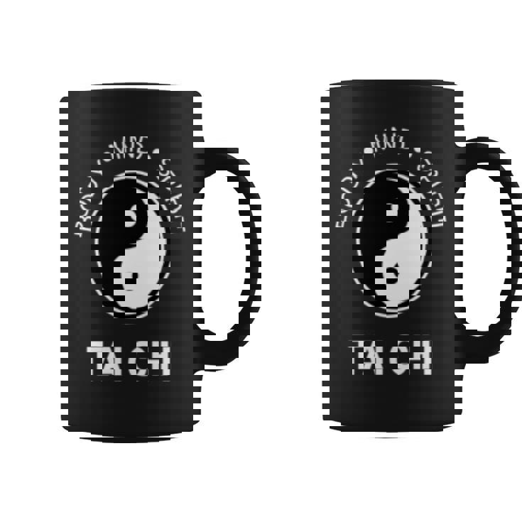 太極拳の心と体の健康のための陰陽師 長袖tシャツ コーヒーマグ