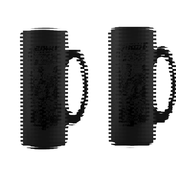 恐竜に乗る楽しいイエス コーヒーマグ